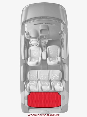 ЭВА коврики «Queen Lux» багажник для Renault 19